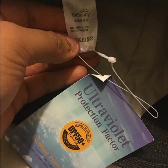 Oh Sunny black visor hat with case NWT - Picture 9 of 10